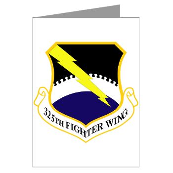 325FW - M01 - 02 - 325th Fighter Wing - Greeting Cards (Pk of 20) - Click Image to Close