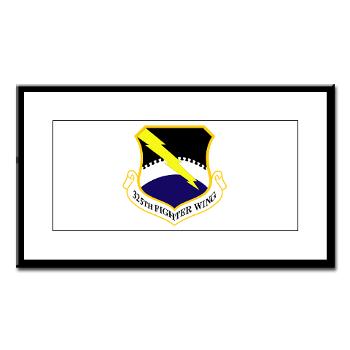 325FW - M01 - 02 - 325th Fighter Wing - Small Framed Print - Click Image to Close