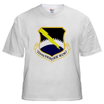325FW - A01 - 04 - 325th Fighter Wing - White t-Shirt