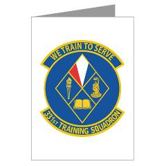 331TS - M01 - 02 - 331st Training Squadron - Greeting Cards (Pk of 10) - Click Image to Close