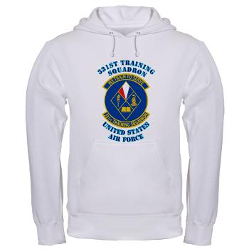 331TS - A01 - 03 - 331st Training Squadron with Text - Hooded Sweatshirt