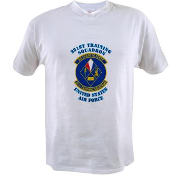 331TS - A01 - 04 - 331st Training Squadron with Text - Value T-shirt