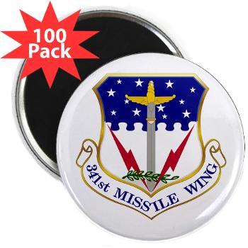 341MW - M01 - 01 - 341st Missile Wing - 2.25" Magnet (100 pack) - Click Image to Close