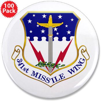 341MW - M01 - 01 - 341st Missile Wing - 3.5" Button (100 pack)