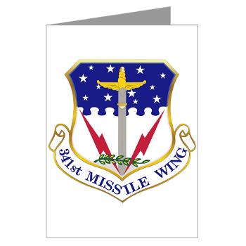 341MW - M01 - 02 - 341st Missile Wing - Greeting Cards (Pk of 10)