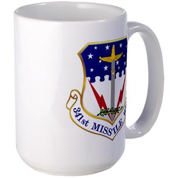 341MW - M01 - 03 - 341st Missile Wing - Large Mug