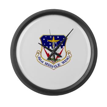 341MW - M01 - 03 - 341st Missile Wing - Large Wall Clock