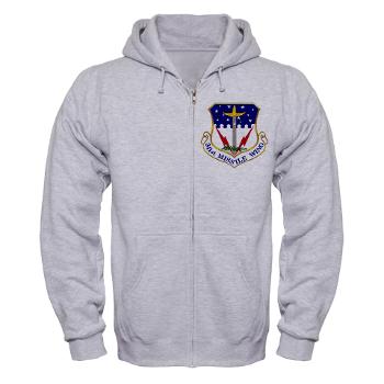 341MW - A01 - 03 - 341st Missile Wing - Zip Hoodie