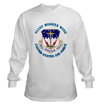341MW - A01 - 03 - 341st Missile Wing with Text - Long Sleeve T-Shirt