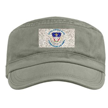 341MW - A01 - 01 - 341st Missile Wing with Text - Military Cap