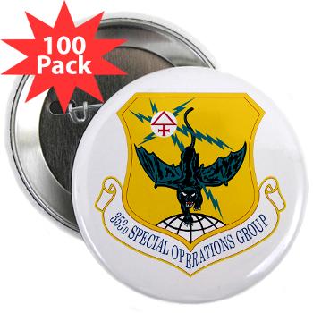 353SOG - M01 - 01 - 353rd Special Operations Group - 2.25" Button (100 pack)