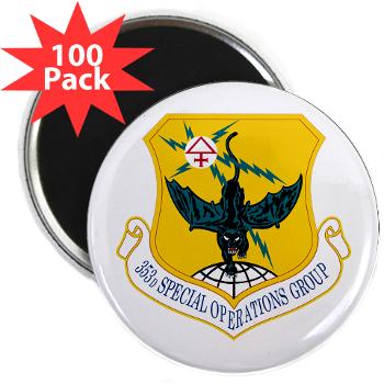 353SOG - M01 - 01 - 353rd Special Operations Group - 2.25" Magnet (100 pack) - Click Image to Close