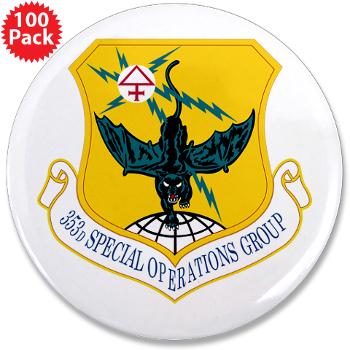 353SOG - M01 - 01 - 353rd Special Operations Group - 3.5" Button (100 pack)