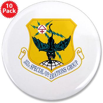 353SOG - M01 - 01 - 353rd Special Operations Group - 3.5" Button (10 pack) - Click Image to Close
