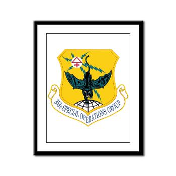 353SOG - M01 - 02 - 353rd Special Operations Group - Framed Panel Print
