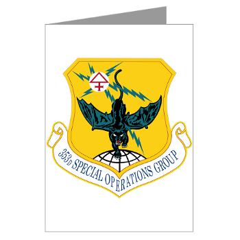 353SOG - M01 - 02 - 353rd Special Operations Group - Greeting Cards (Pk of 10)