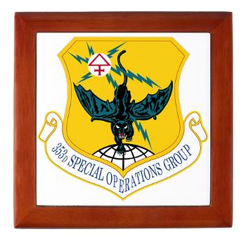 353SOG - M01 - 03 - 353rd Special Operations Group - Keepsake Box - Click Image to Close