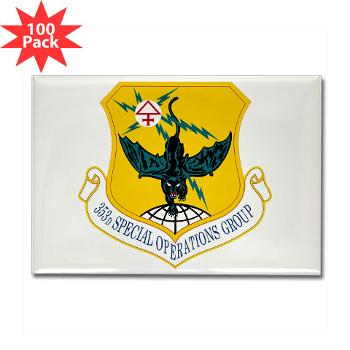 353SOG - M01 - 01 - 353rd Special Operations Group - Rectangle Magnet (100 pack) - Click Image to Close