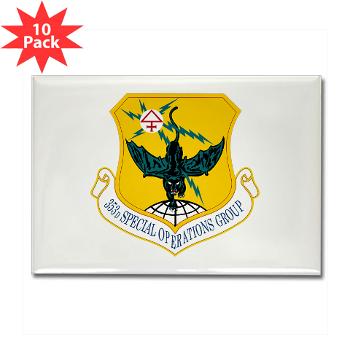 353SOG - M01 - 01 - 353rd Special Operations Group - Rectangle Magnet (10 pack)