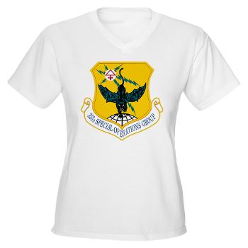 353SOG - A01 - 04 - 353rd Special Operations Group - Women's V-Neck T-Shirt