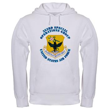 353SOG - A01 - 03 - 353rd Special Operations Group with Text - Hooded Sweatshirt