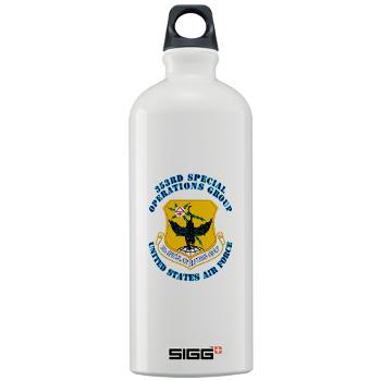 353SOG - M01 - 03 - 353rd Special Operations Group with Text - Sigg Water Bottle 1.0L