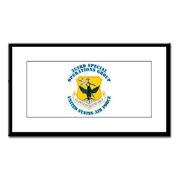 353SOG - M01 - 02 - 353rd Special Operations Group with Text - Small Framed Print