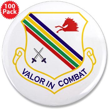354FW - M01 - 01 - 354th Fighter Wing - 3.5" Button (100 pack)