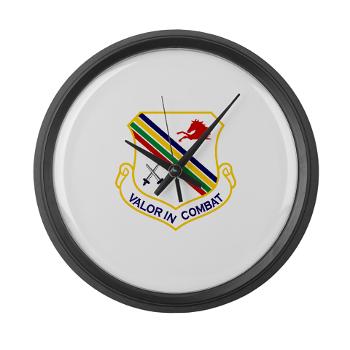 354FW - M01 - 03 - 354th Fighter Wing - Large Wall Clock - Click Image to Close
