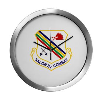 354FW - M01 - 03 - 354th Fighter Wing - Modern Wall Clock