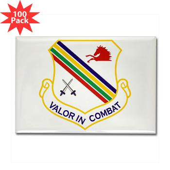 354FW - M01 - 01 - 354th Fighter Wing - Rectangle Magnet (100 pack)