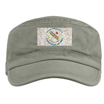 354FW - A01 - 01 - 354th Fighter Wing with Text - Military Cap - Click Image to Close