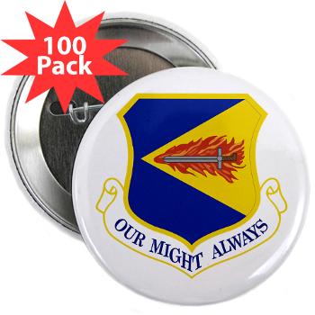 355FW - M01 - 01 - 355th Fighter Wing - 2.25" Button (100 pack)