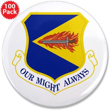 355FW - M01 - 01 - 355th Fighter Wing - 3.5" Button (100 pack)