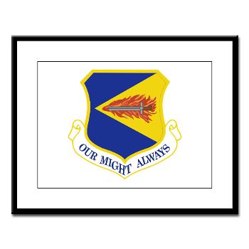 355FW - M01 - 02 - 355th Fighter Wing - Large Framed Print - Click Image to Close