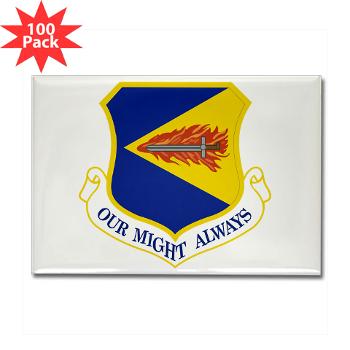 355FW - M01 - 01 - 355th Fighter Wing - Rectangle Magnet (100 pack)