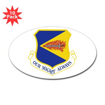 355FW - M01 - 01 - 355th Fighter Wing - Sticker (Oval 10 pk)