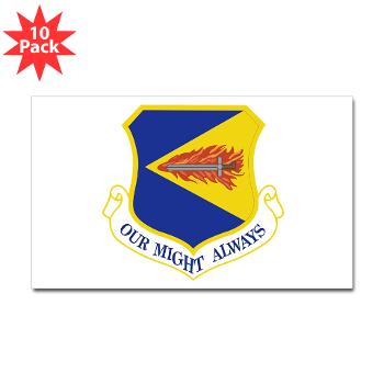 355FW - M01 - 01 - 355th Fighter Wing - Sticker (Rectangle 10 pk)