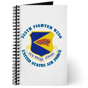 355FW - M01 - 02 - 355th Fighter Wing with Text - Journal
