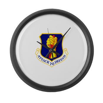 35FW - M01 - 03 - 35th Fighter - Large Wall Clock
