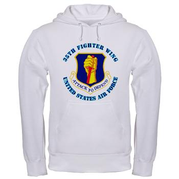 35FW - A01 - 03 - 35th Fighter with Text - Hooded Sweatshirt