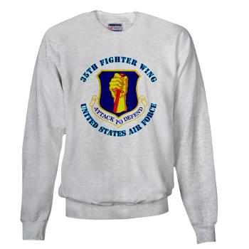 35FW - A01 - 03 - 35th Fighter with Text - Sweatshirt