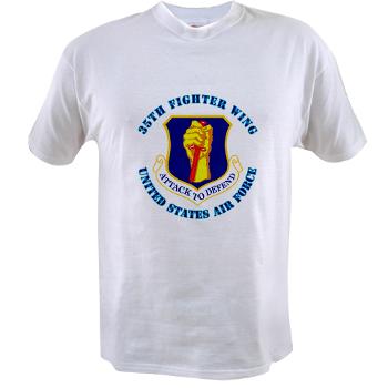 35FW - A01 - 04 - 35th Fighter with Text - Value T-shirt
