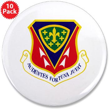 366FW - M01 - 01 - 366th Fighter Wing - 3.5" Button (10 pack)