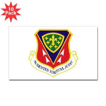 366FW - M01 - 01 - 366th Fighter Wing - Sticker (Rectangle 10 pk)