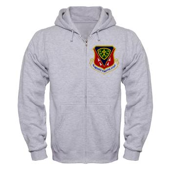 366FW - A01 - 03 - 366th Fighter Wing - Zip Hoodie - Click Image to Close