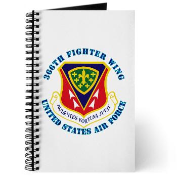 366FW - M01 - 02 - 366th Fighter Wing with Text - Journal