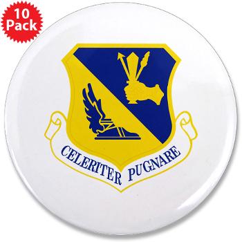 374AW - M01 - 01 - 374th Airlift Wing - 3.5" Button (10 pack)