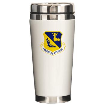 374AW - M01 - 03 - 374th Airlift Wing - Ceramic Travel Mug - Click Image to Close