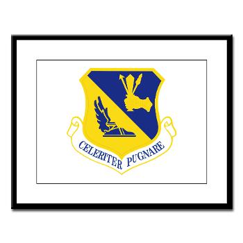 374AW - M01 - 02 - 374th Airlift Wing - Large Framed Print - Click Image to Close